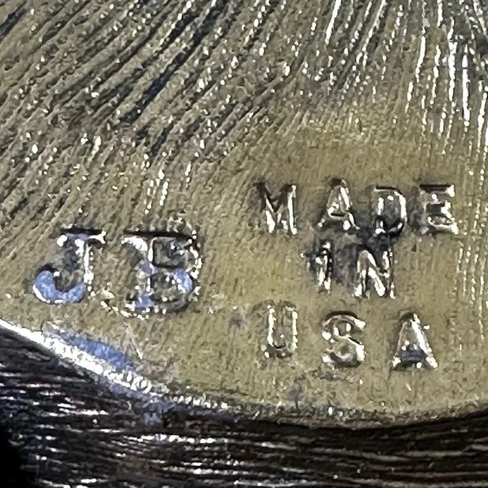 Jennings Brothers Brass Elephant JB USA French Bronze Trinket Box 2lb 12oz ANTG‎